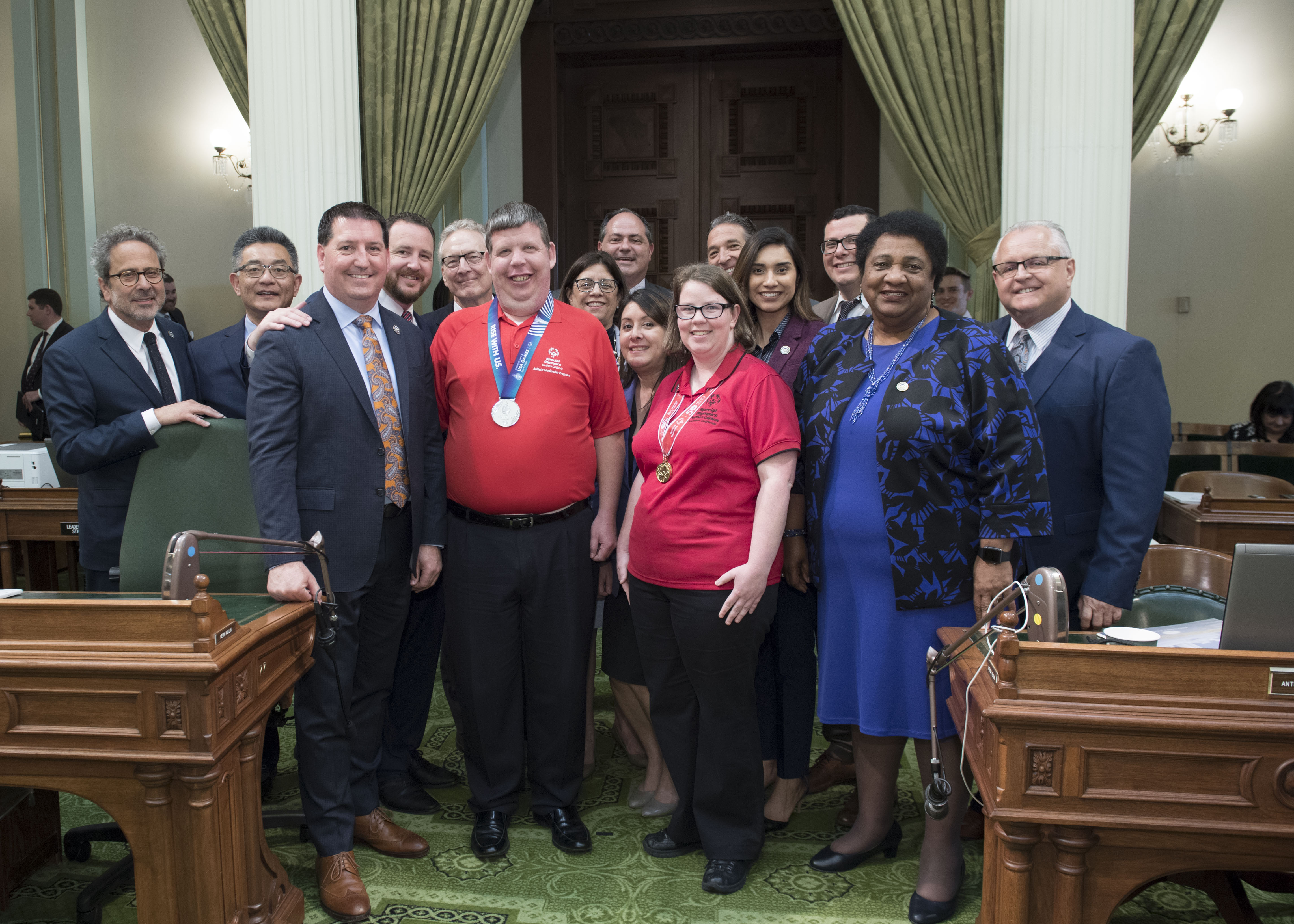Assemblymember Grayson recognizes special olympics