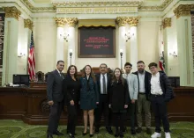 Asm. Avila-Farias and family photo in session