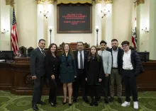 Asm. Avila-Farias and family photo in session