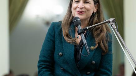 Asm. Ávila Farías speaking for AB 752 during Floor Session