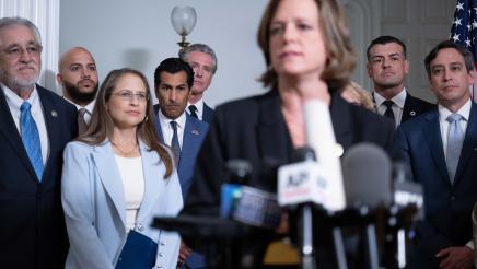 Photos from Redistricting Presser