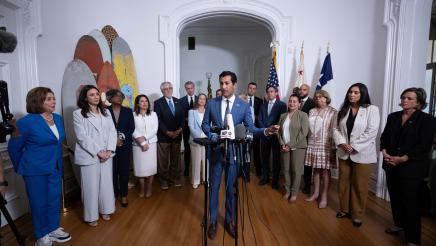 Photos from Redistricting Presser