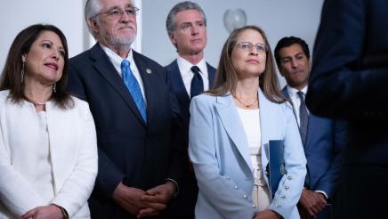 Photos from Redistricting Presser