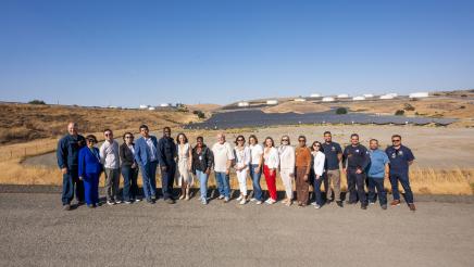 Group photo Phillips 66 Refinery Tour