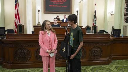 Asm. Farias Gift Presentation CLYLP Mock Session