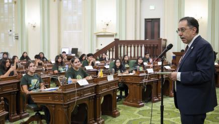 Guest speaker Richard Figueroa CLYLP Mock Session
