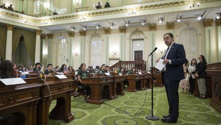 Guest speaker Richard Figueroa CLYLP Mock Session
