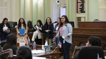 Guest speaker Victoria Garduno CLYLP Mock Session