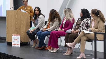 Asm. Avila Farias Immigration Town Hall Panelist speaking