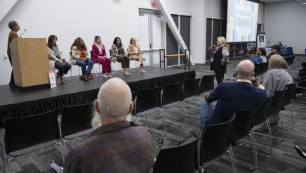 Asm. Avila Farias Immigration Town Hall Panelist speaking