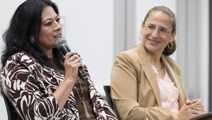 Asm. Avila Farias Immigration Town Hall Panelist speaking