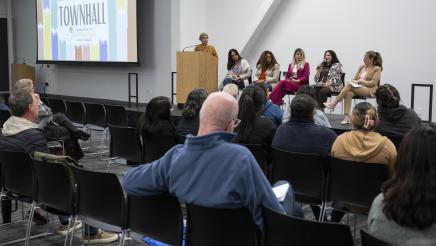 Asm. Avila Farias Immigration Town Hall Panelist speaking